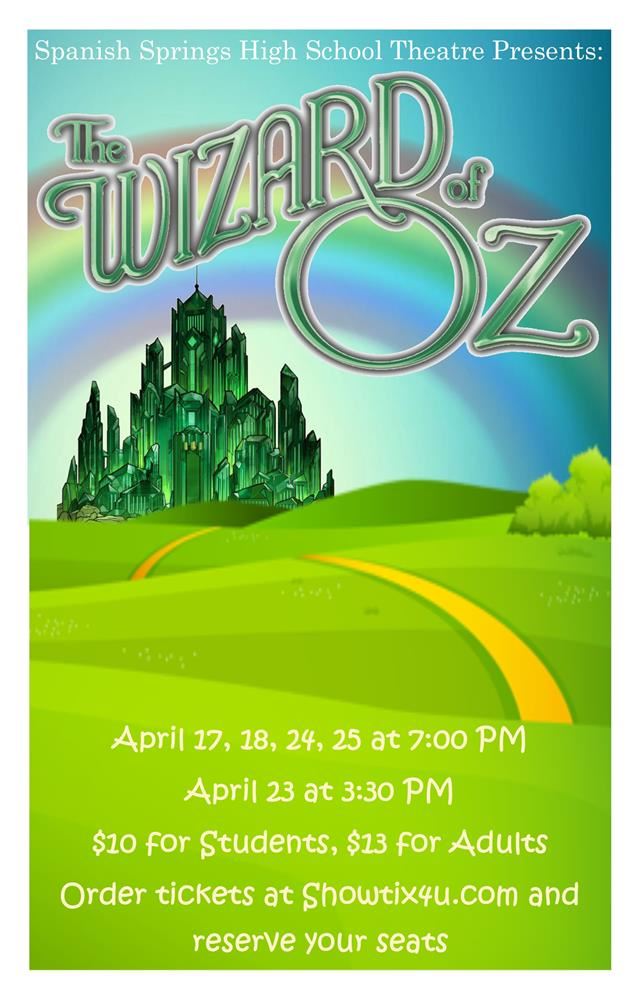Show Poster for The Wizard of Oz Show Poster for The Wizard of Oz